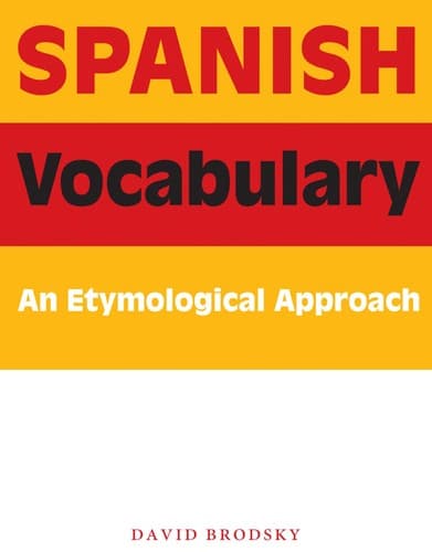 Tapa de Spanish vocabulary