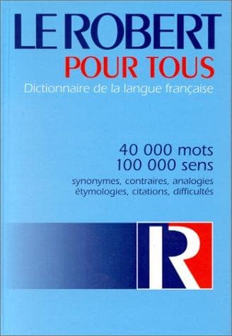Tapa de Le Robert Pour Tous