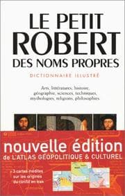 Tapa de Le Petit Robert des noms propres 2002