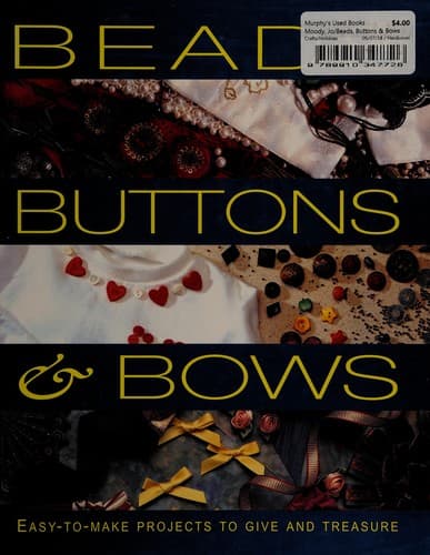 Tapa de Beads buttons and bows