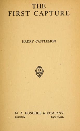 Tapa de The first capture