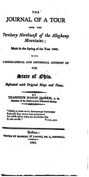 Tapa de The Journal of a Tour Into the Territory Northwest of the Alleghany ..