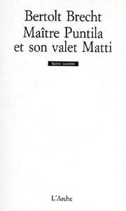 Tapa de Maitre Puntila et son valet Matti