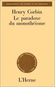 Tapa de Le paradoxe du monothéisme