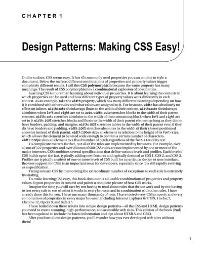 Tapa de Pro HTML and CSS3 design patterns