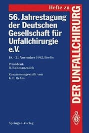 Tapa de 56. Jahrestagung der Deutschen Gesellschaft für Unfallchirurgie e.V.