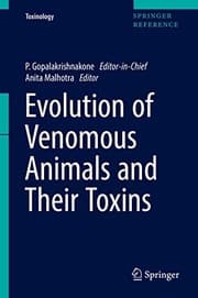 Tapa de Evolution of Venomous Animals and Their Toxins