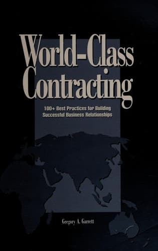 Tapa de World-class Contracting
