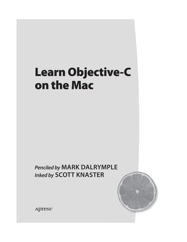Tapa de Learn Objective-C on the Mac