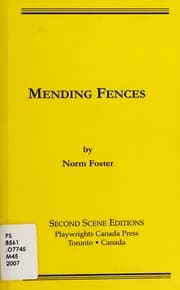 Tapa de Mending fences