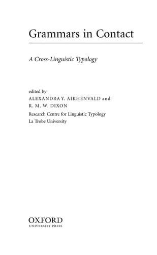 Tapa de Grammars in contact