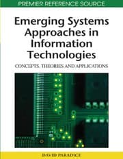 Tapa de Emerging systems approaches in information technologies