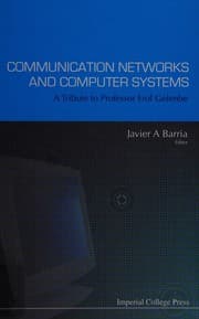 Tapa de Communication networks and computer systems