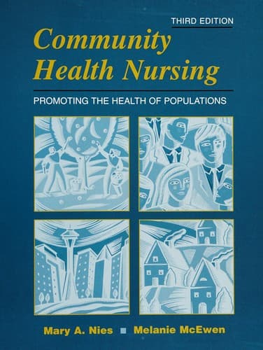 Tapa de Community health nursing