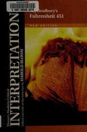 Tapa de Ray Bradbury's Fahrenheit 451