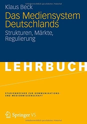 Tapa de Das Mediensystem Deutschlands
