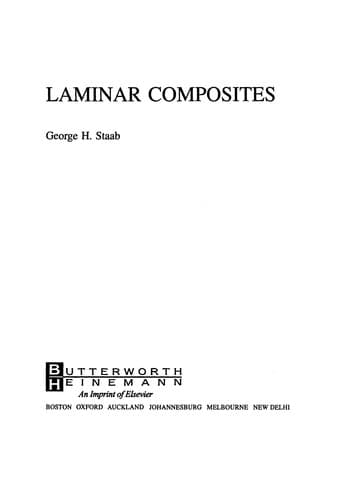 Tapa de Laminar composites