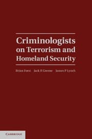 Tapa de Criminologists on terrorism and homeland security