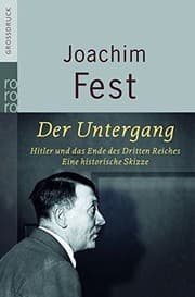 Tapa de Der Untergang. Grossdruck