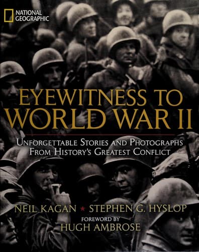 Tapa de Eyewitness to World War II