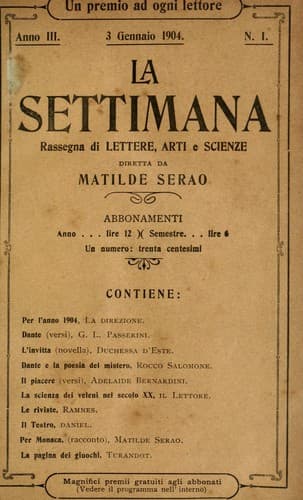 Tapa de La Settimana