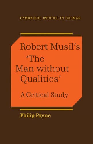 Tapa de Robert Musil's