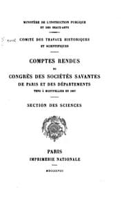 Tapa de Comptes rendus