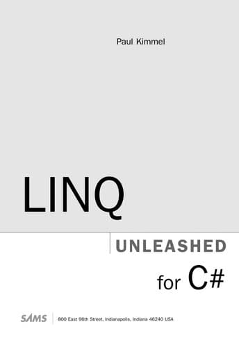Tapa de LINQ Unleashed for C#