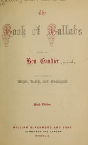 Tapa de The book of ballads