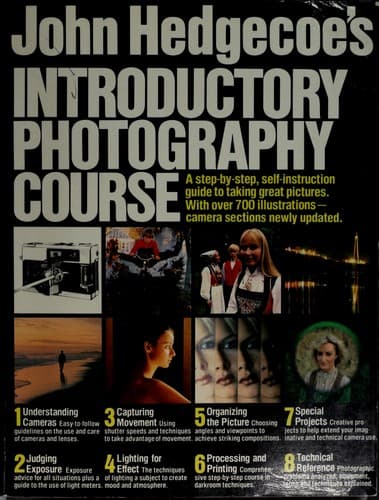 Tapa de John Hedgecoe's introductory photography course
