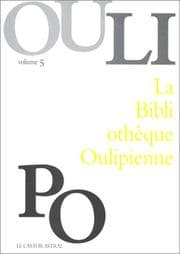 Tapa de Bibliothèque oulipienne, volume 5