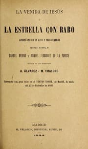 Tapa de La venida de Jesu s, o, La estrella con rabo