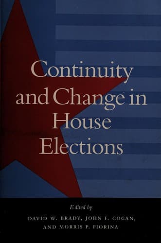 Tapa de Continuity and change in House elections