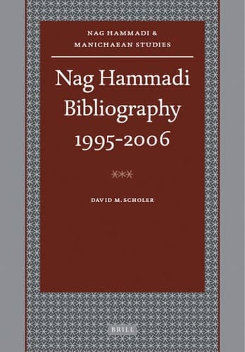 Tapa de Nag Hammadi bibliography, 1995-2006