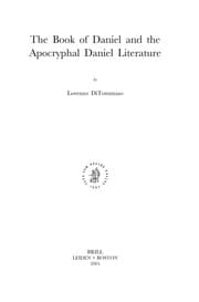 Tapa de The book of Daniel and the apocryphal Daniel literature