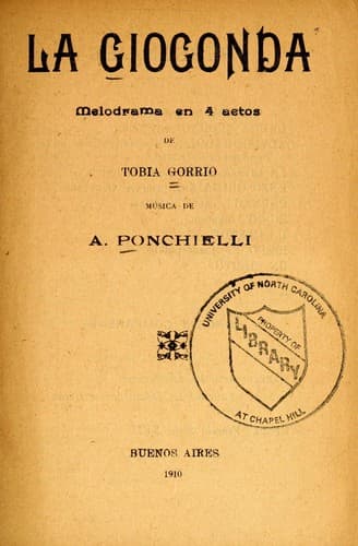 Tapa de La Gioconda