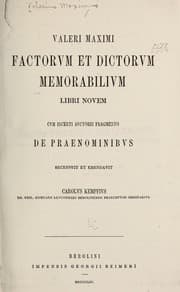 Tapa de Factorvm et dictorvm memorabilivm libri novem
