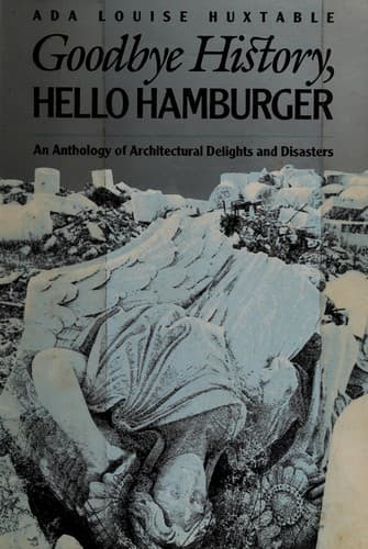 Tapa de Goodbye history, hello hamburger