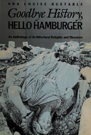 Tapa de Goodbye history, hello hamburger