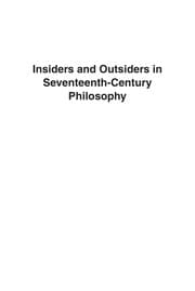Tapa de Insiders and outsiders in seventeenth-century philosophy