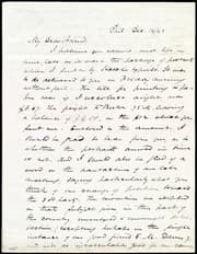 Tapa de [Letter to] My Dear Friend