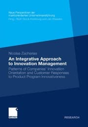 Tapa de An Integrative Approach to Innovation Management
