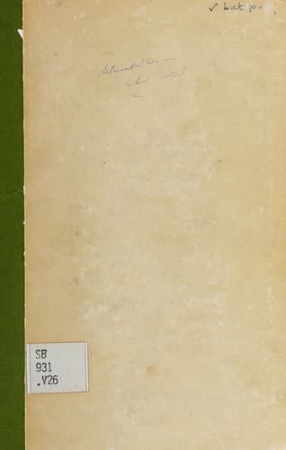 Tapa de Pest control and its ecology