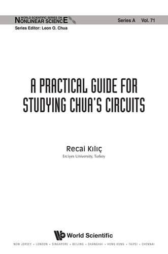 Tapa de A practical guide for studying Chua's circuits