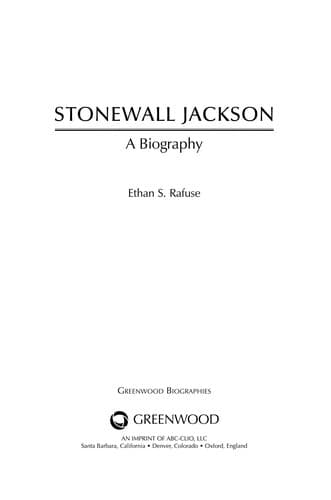 Tapa de Stonewall Jackson