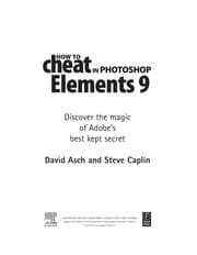 Tapa de How to cheat in Photoshop Elements 9