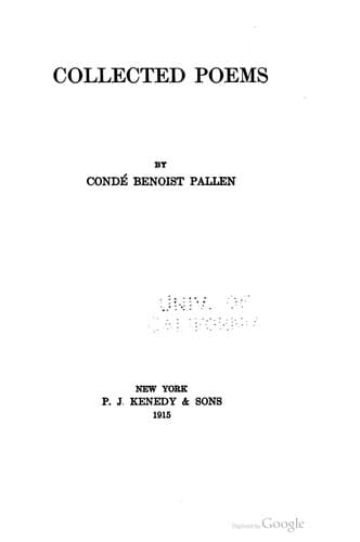Tapa de Collected poems