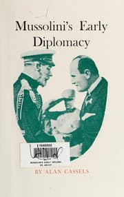 Tapa de Mussolini's early diplomacy