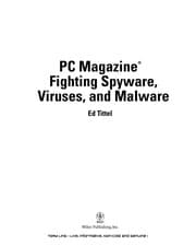 Tapa de PC magazine fighting spyware, viruses, and malware