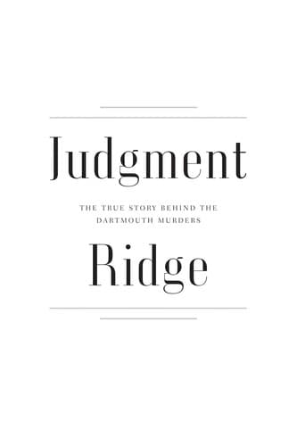 Tapa de Judgment Ridge